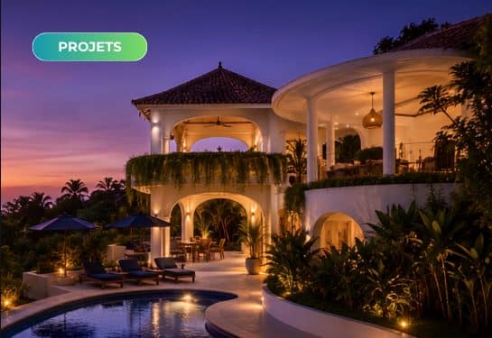 LE PROJET : BALI Bingin Hills Ocean View